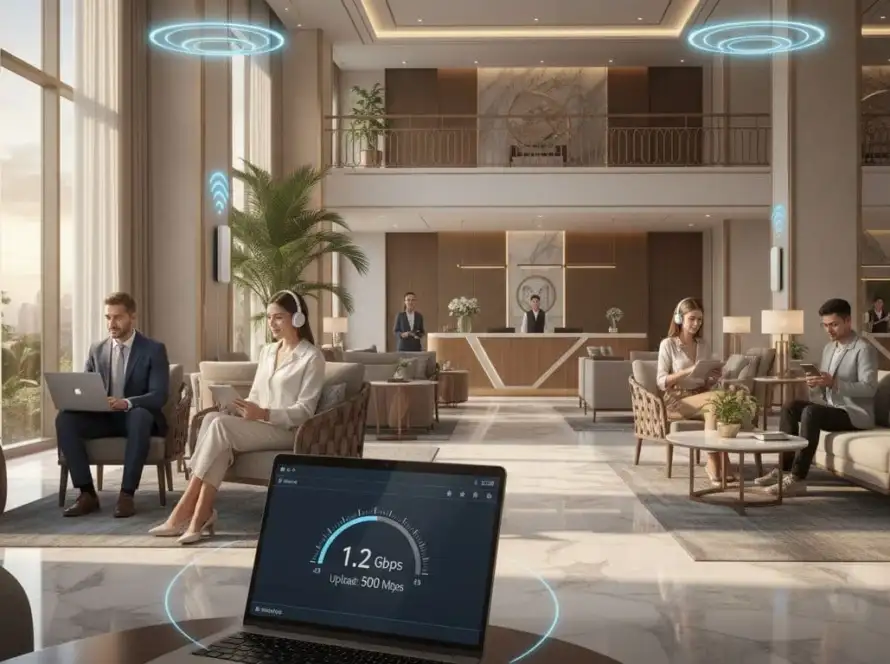 Δίκτυα WiFi Υψηλής Ταχύτητας για Ξενοδοχεία και Επιχειρήσεις Φιλοξενίας