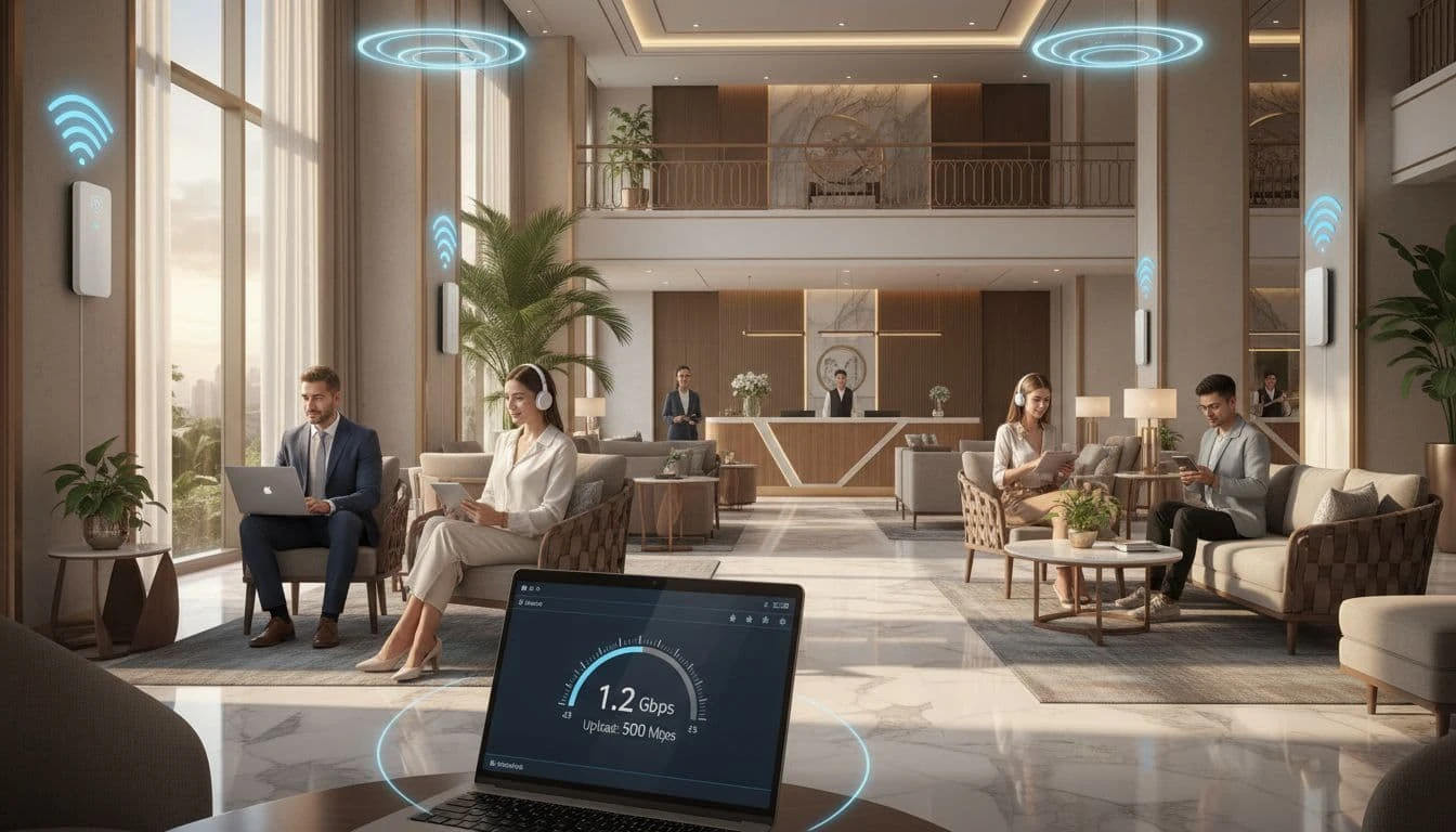 Δίκτυα WiFi Υψηλής Ταχύτητας για Ξενοδοχεία και Επιχειρήσεις Φιλοξενίας